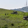 Israeli soldiers near the border with Lebanon in the area around Kibbutz Misgav Am, March 9, 2021. Photo by Basel Awidat/Flash90.