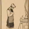 A depiction of Aaron the High Priest by Ephraim Moses Lilien, 1914. Credit: Wikimedia Commons.