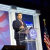 Florida Gov. Ron DeSantis at the Republican Jewish Coalition's conference in Las Vegas. Nov. 6, 2021. Source: RJC/Twitter.