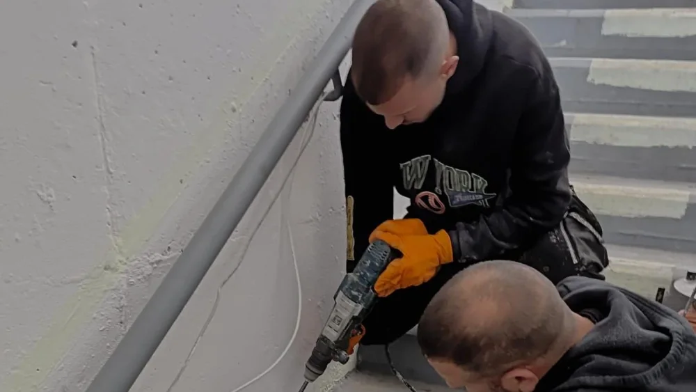 Bomb shelter renovations