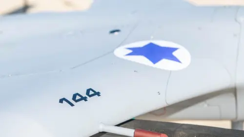 The Israel Air Force's new Spark drone. Credit: IDF Spokesperson's Unit.