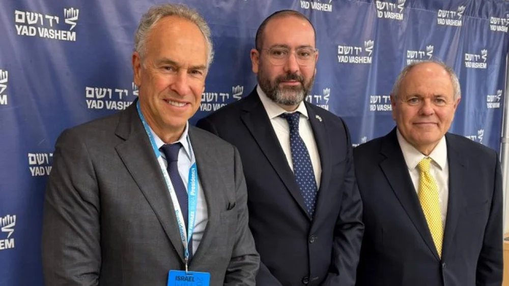 Israeli ambassador Hatred that spurred Holocaust is not gone