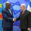 Israeli Prime Minister Benjamin Netanyahu welcomes Democratic Republic of the Congo President Félix Tshisekedi to the Prime Minister’s Office in Jerusalem, Sept. 1, 2026. Photo by Ma’ayan Toaf/GPO.