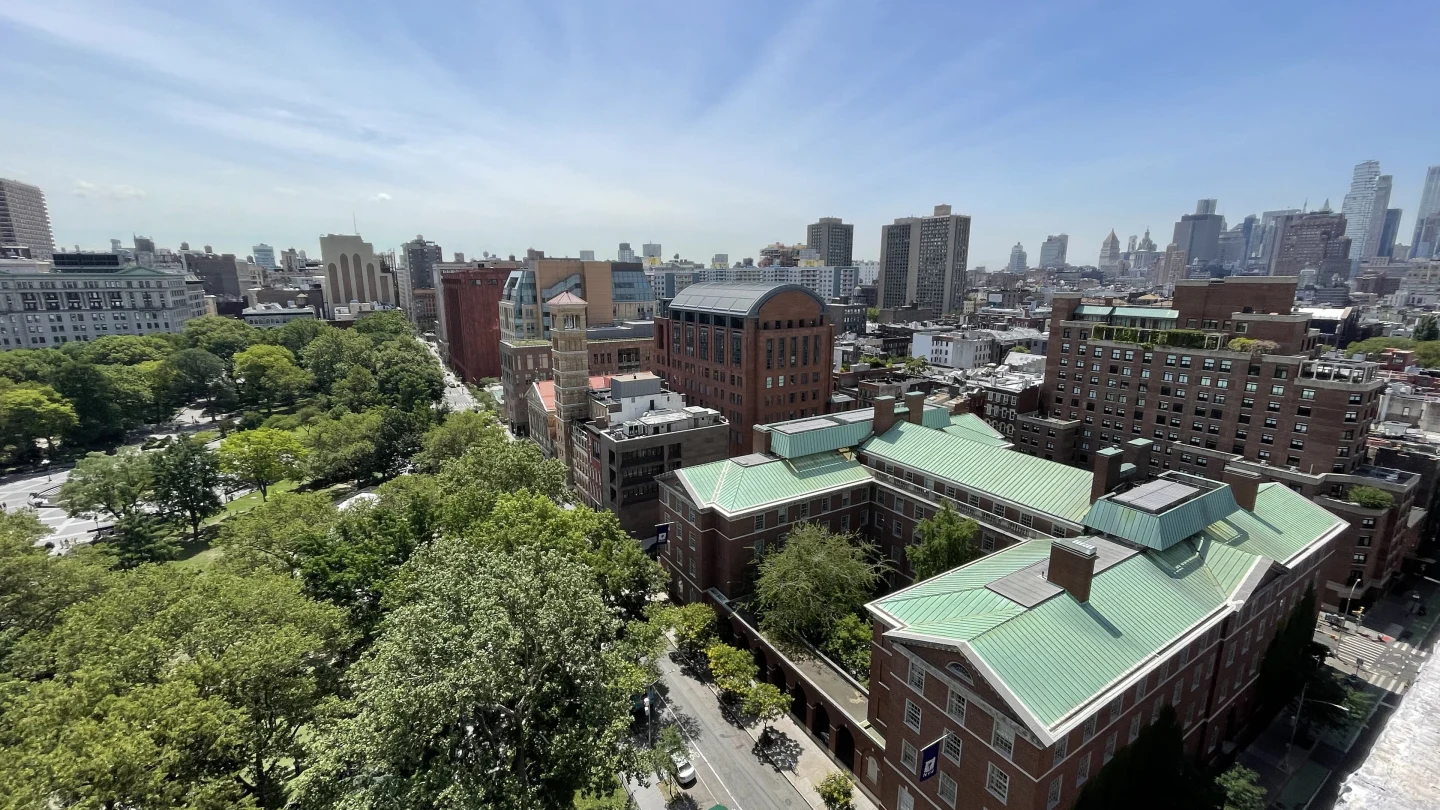 Police investigating swastika-adorned flag raised above NYU building ...