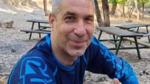 Israeli hostage Ron Benjamin, 53, whose body was found in Gaza in an IDF and ISA operation last week. He was murdered in the Hamas-led attack in southern Israel on Oct. 7. Source: X/Hostages and Missing Families Forum.