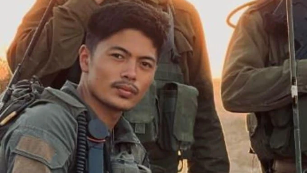 Sgt.-Maj. (res.) Cedrick Garin, 23, was killed in action in the Gaza Strip in January 2024. Credit: StandWithUS/X.