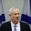 Israeli Defense Minister Benny Gantz leads a faction party meeting in the Knesset on June 21, 2021. Photo by Olivier Fitoussi/Flash90.