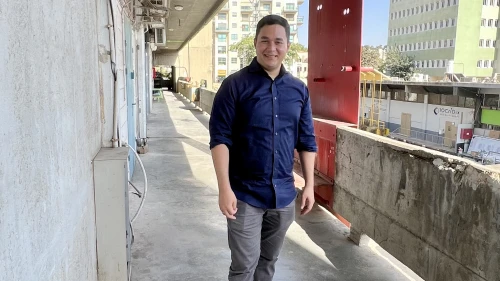 Likud parliamentary candidate Dan Illouz placed 33rd on the party's electoral list for national elections slated for Nov. 1, 2022. Photo by Maayan Hoffman.