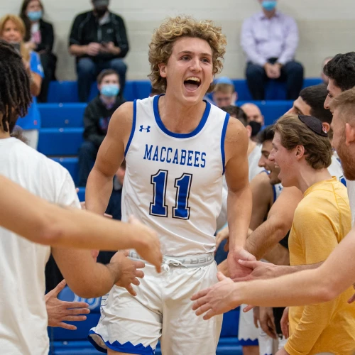 Ryan Turell, the 22-year-old senior guard for Yeshiva University’s basketball team who is being scouted by at least two NBA teams. Credit: YU Athletics.