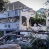 The damage caused by a ballistic missile fired from Yemen to a school in Ramat Gan, Israel, Dec. 19, 2024. Photo by Avshalom Sassoni/Flash90.