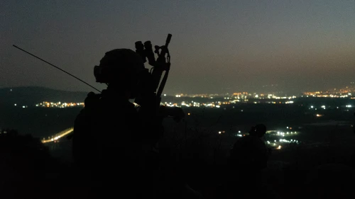 The Israel Defense Forces "Lethal Arrow" exercise in the Galilee, which simulated war on both the Lebanese and Syrian fronts against Hezbollah, Iranian forces and Iranian-backed militias, October 2020. Credit: IDF Spokesperson's Unit.