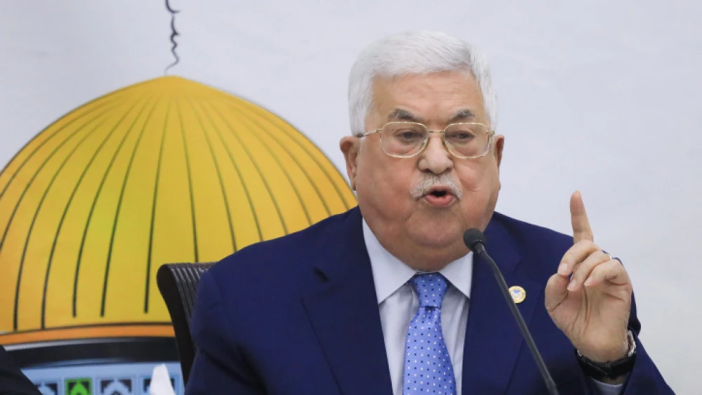 Palestinian Authority leader Mahmoud Abbas makes a statement at the Fatah Revolutionary Council Meeting in Ramallah, on Dec. 18, 2019. Photo by Flash90.