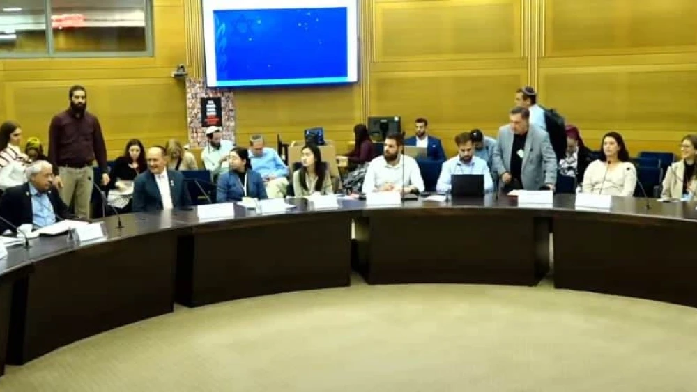 Knesset Land of Israel Caucus holds conference on “The New Middle East: The Plan for Voluntary Migration from Gaza,” in Jerusalem, March 9, 2025. Credit: YouTube/Regavim.