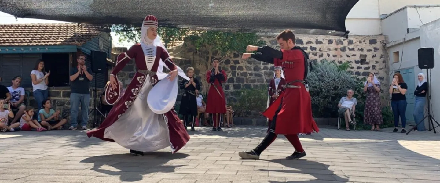 Circassian Israelis keep their traditional heritage alive. Courtesy of the Circassian Heritage Center.