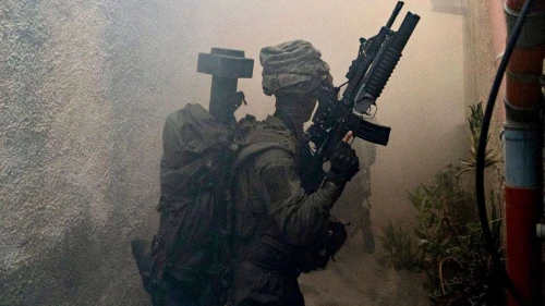 Israeli forces operate in Jenin. Credit: IDF.