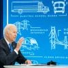 U.S. President Joe Biden speaking on his infrastructure plans. Source: Twitter/White House.