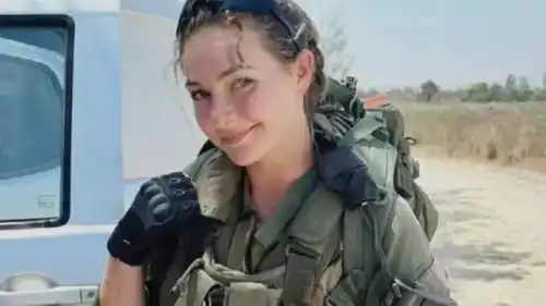 Lone soldier Lila Zucker. Credit: Courtesy.