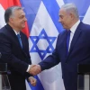 Israeli Prime Minister Benjamin Netanyahu holds a joint press conference with Hungarian Prime Minister Viktor Orban, at the Prime Minister's Office in Jerusalem, on July 19, 2018. Photo by Marc Israel Sellem/Pool.