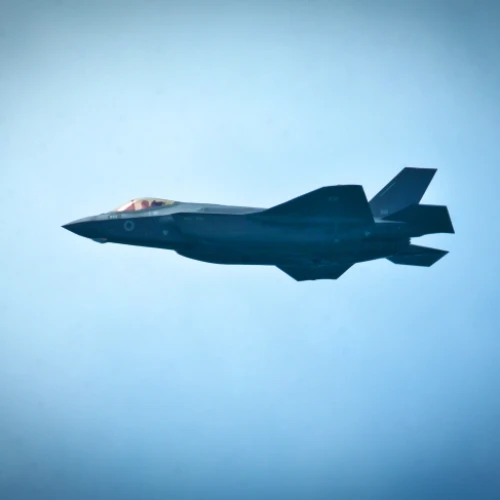 An Israeli F-35I “Adir” stealth fighter jet. May 2, 2017. Photo by Moshe Shai/Flash90.