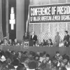 Menachem Begin addressing the Conference of Presidents of Major American Jewish Organizations in September 1978. Credit: Milner Moshe/GPO.