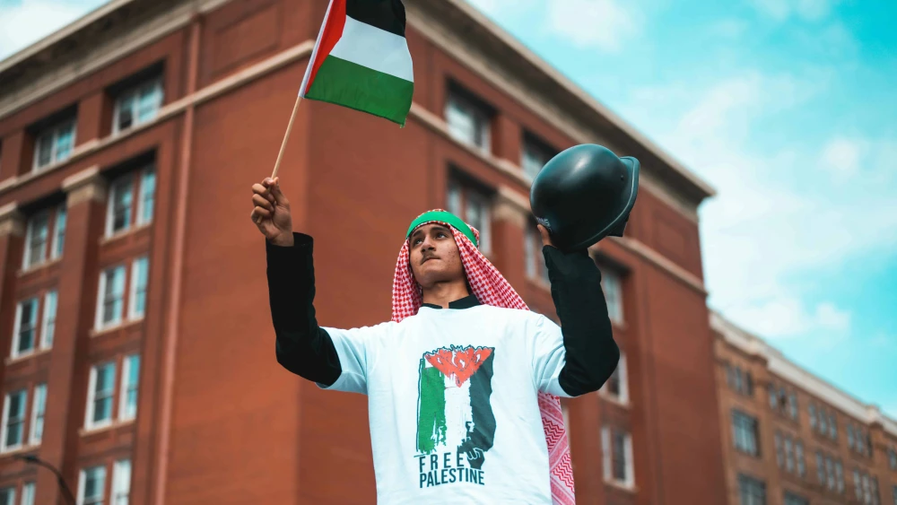Palestinian Protester, Free Palestine