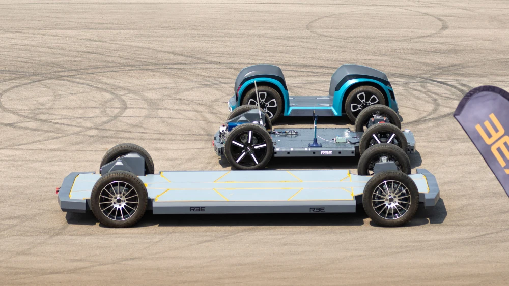 REE’s EV platforms. Credit: REE Automotive.