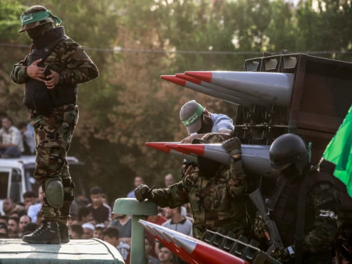 Hamas Terrorists in Beit Lahiya