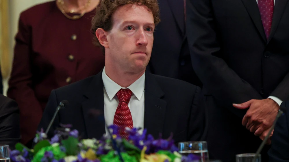CEO of Meta Platforms Mark Zuckerberg attends a meeting on artificial intelligence in the East Room of the White House in Washington, D.C., on Sept. 29, 2026. Photo by Kevin Dietsch/Getty Images.