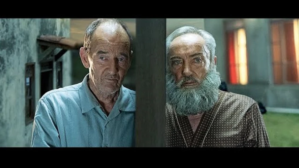 A still from the Israeli film “My Neighbor Adolf,” directed by Leon Prudovsky. Source: YouTube.