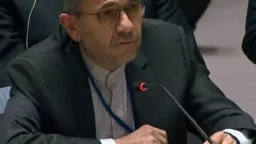 Majid Takht-Ravanchi, Iran's permanent representative to the United Nations. Source: Twitter.