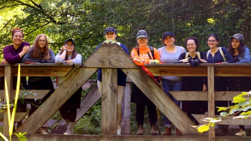 “UnCamp,” a summer program for teenage Jewish girls from different backgrounds—from the unaffiliated to Shabbat-observant—encourages personal growth, reflection, discussion and friendship, July 2019. Credit: Courtesy.