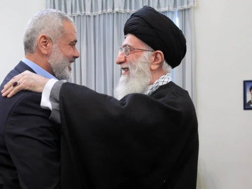 Ayatollah Ali Khamenei, Ismail Haniyeh