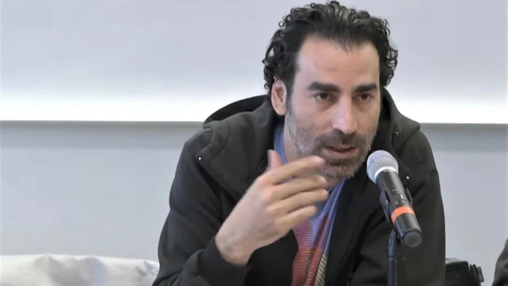 Laith Marouf, senior consultant for the Community Media Advocacy Centre in Canada. Source: Screenshot.