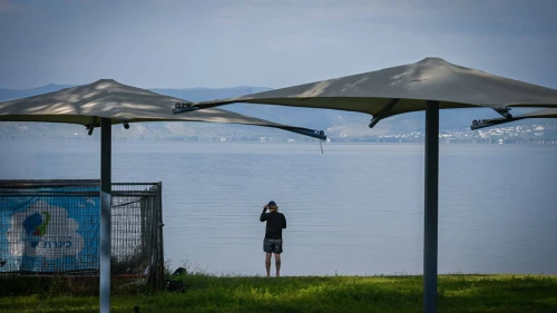 A view of the Sea of Galilee in northern Israel, April 9, 2024. Photo by Michael Giladi/Flash90.