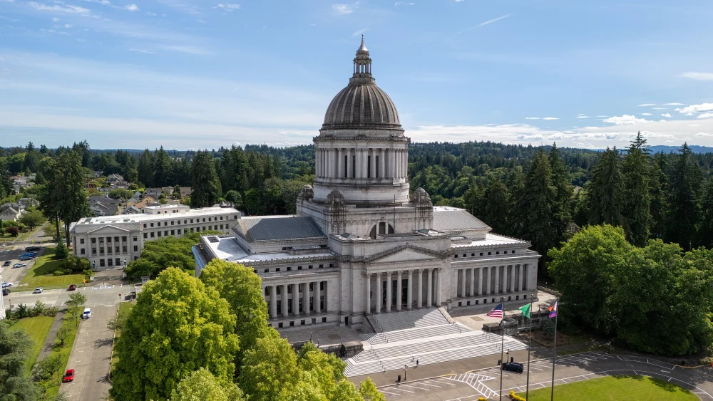 Washington State Capitol in Olympia, Wash. Credit: Nils Huenerfuerst via Wikimedia Commons.