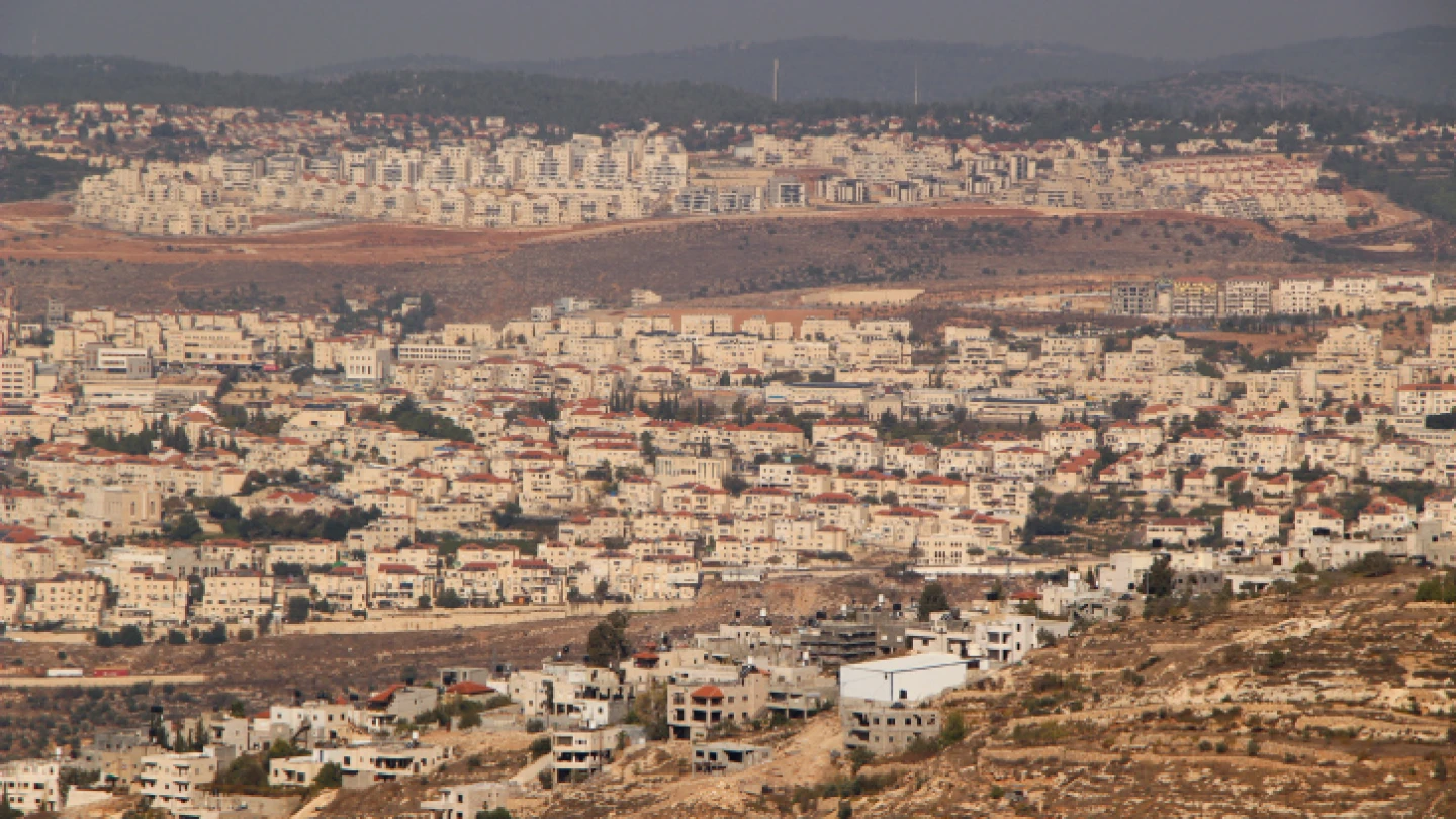 A view of Beitar Illit and Tzur Hadassah, as seen from Gush Etzion in Judea and Samaria, on Nov. 25, 2019. Photo by Gershon Elinson/Flash90.