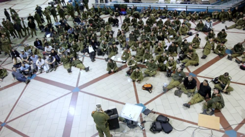 An Israeli rescue delegation left Ben-Gurion International Airport for the disaster area in Tahiti on Jan. 14, 2010. Photo by Marko/Flash90.