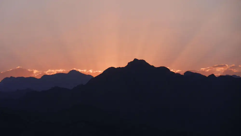 Sunset at Sinai