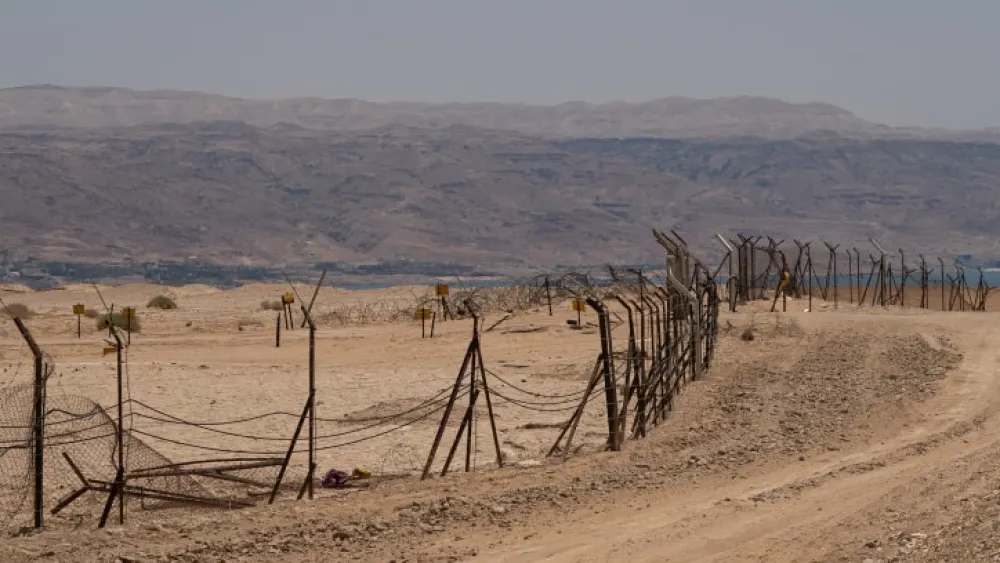 Old Border Fence, Jordan