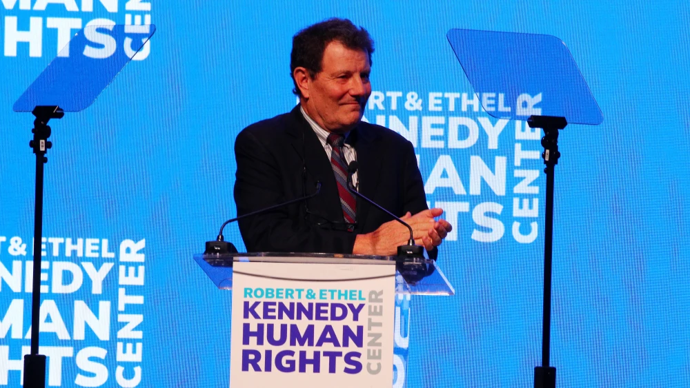 Nicholas Kristof speaks onstage during the Robert F. Kennedy Human Rights' 2025 Ripple of Hope Gala at New York Hilton on Dec. 09, 2025 in New York City. Photo by Astrid Stawiarz/Getty Images for RFK Ripple Of Hope.