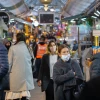 Jerusalem's Mahane Yehuda market on March 3, 2021. Photo by Olivier Fitoussi/Flash90.
