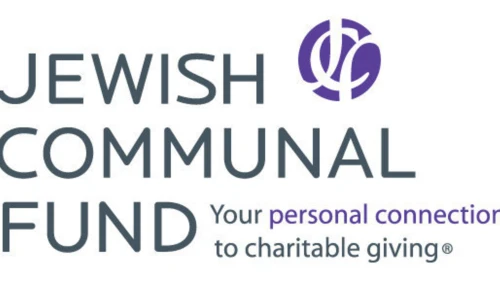 Jewish Communal Fund's logo Credit: PRNewsFoto/Jewish Communal Fund.