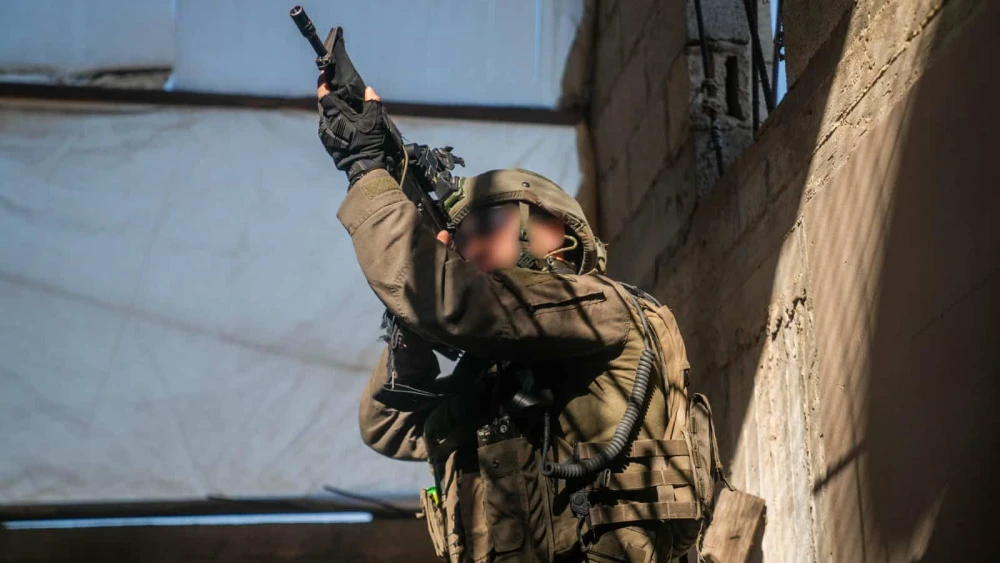 Israeli troops operating in the Hamas-ruled Gaza Strip, Dec. 24, 2023. Credit: IDF.