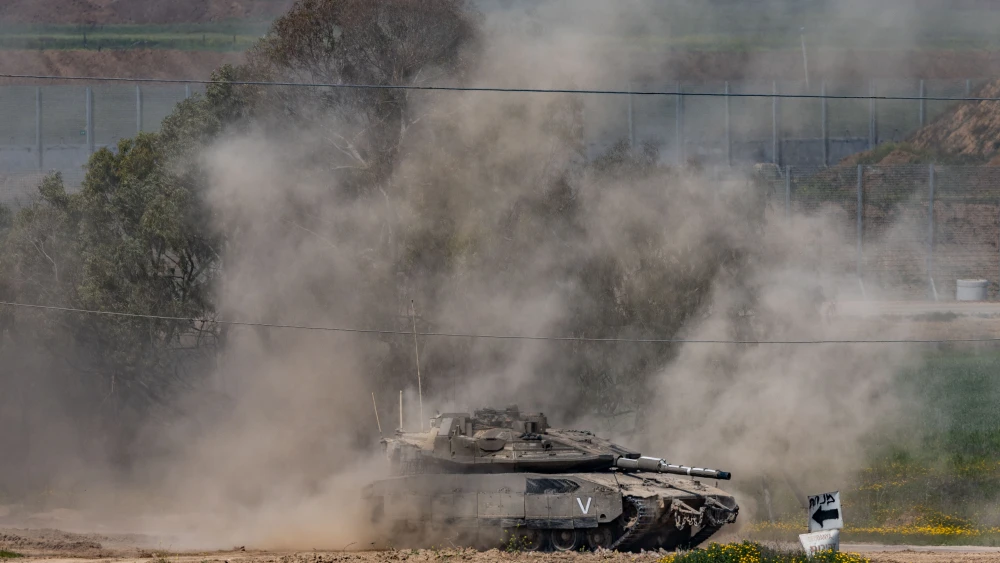 IDF tank Gaza