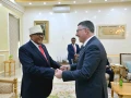 Somaliland President Abdirahman Mohamed Abdullahi hosts Israeli Foreign Minister Gideon Sa’ar in Hargeisa, Jan. 6, 2025. Credit: Israeli Ministry of Foreign Affairs.