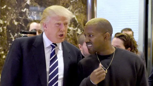 Trump, Kanye West