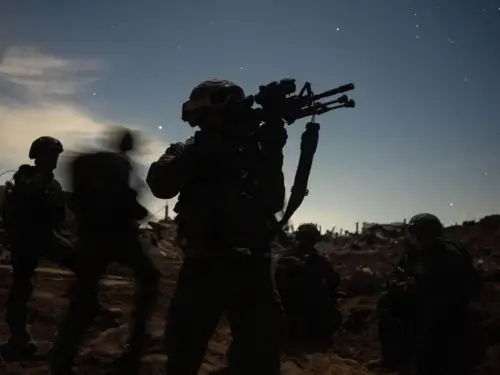 Troops of the IDf's Northern Gaza Brigade, Jan. 3, 2026. Credit: IDF.