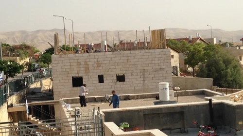 Caption: Uri Pilichowski, who lives in the Mitzpe Yericho settlement (pictured here) within Samaria's Binyamin region, says, "All along my street they are building. Jews are here to stay on their land forever." Credit: Uri Pilichowski.
