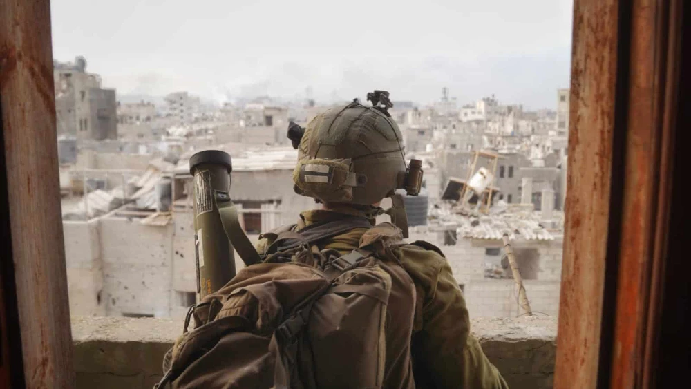 Israeli troops operating in the Hamas-ruled Gaza Strip, Nov. 16, 2023. Credit: IDF.