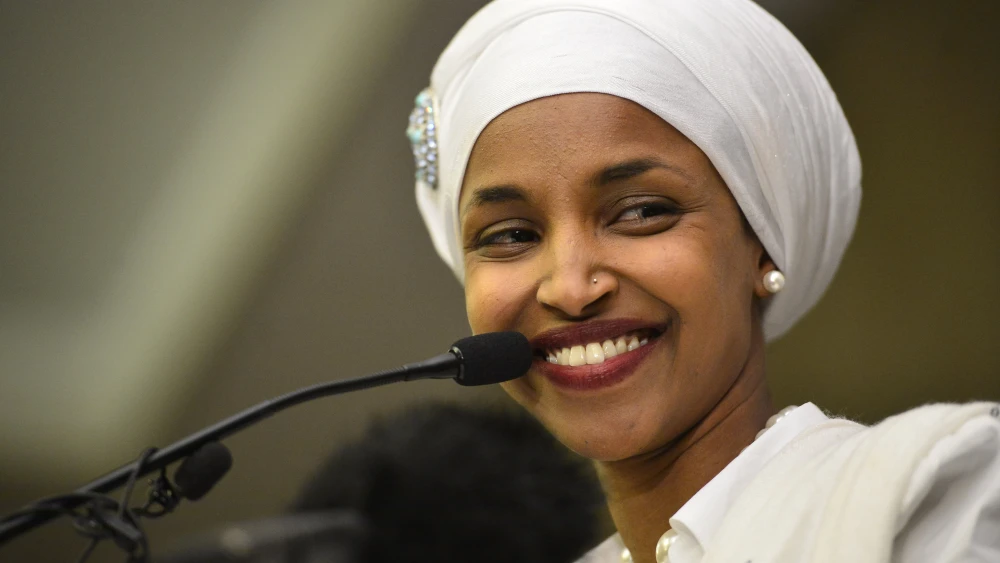 Rep. Ilhan Omar (D-Minn.). Credit: Leopaltik1242 via Wikimedia Commons.